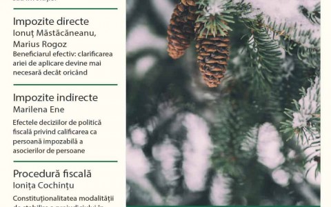 Tax Magazine Nr 11 noiembrie 2017 - Editura Solomon