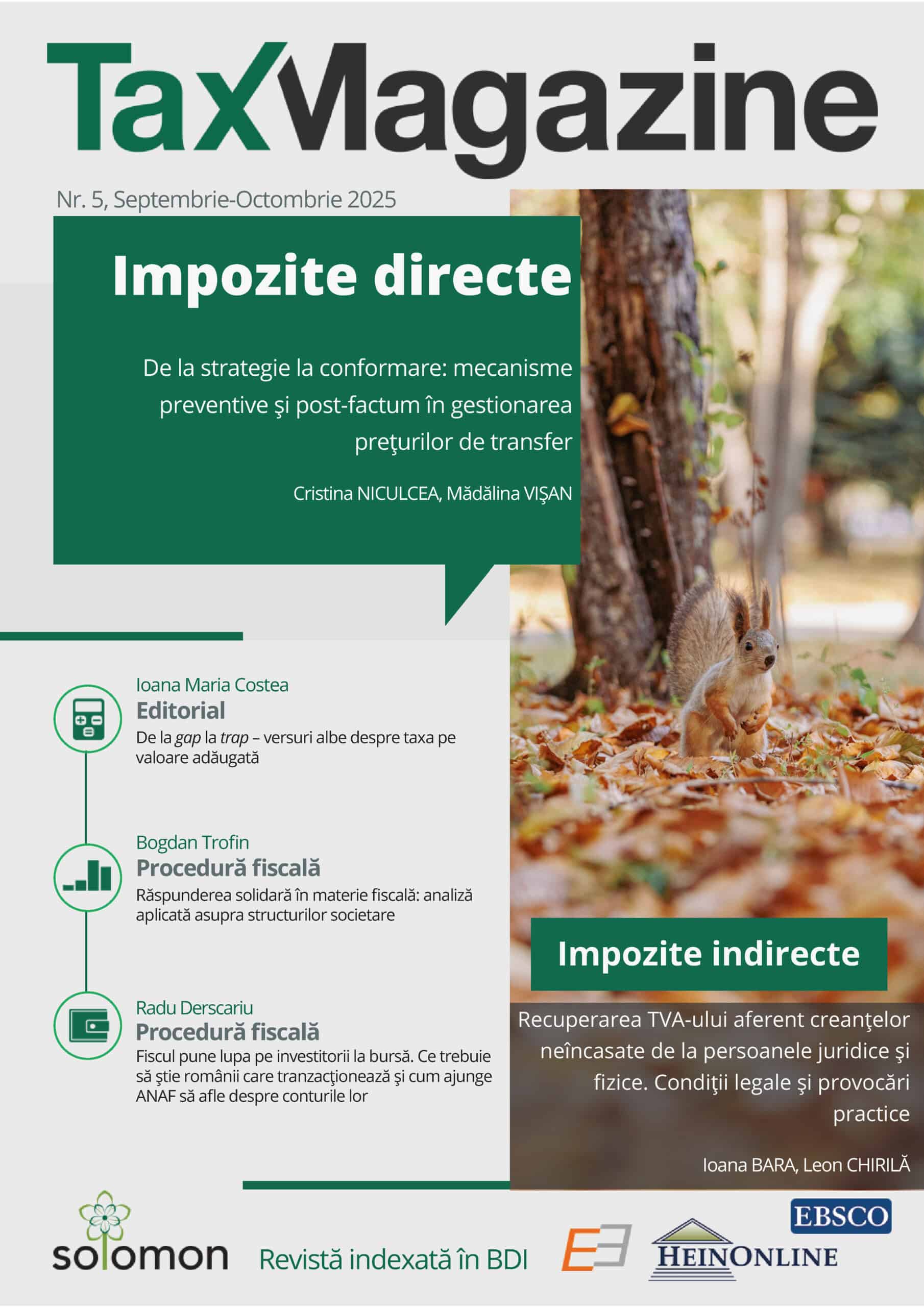 Tax Magazine nr. 5 din 2025