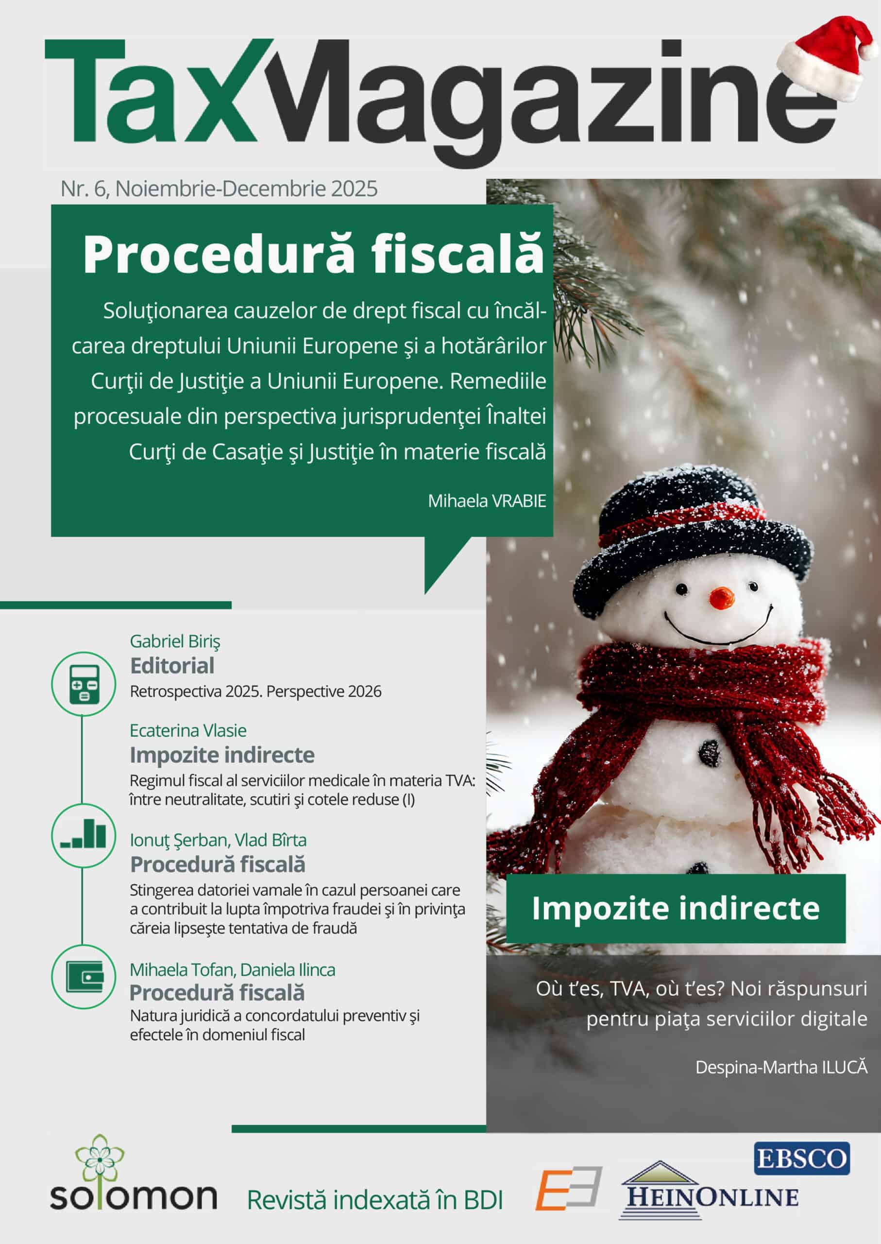 Tax Magazine nr. 6 din 2025